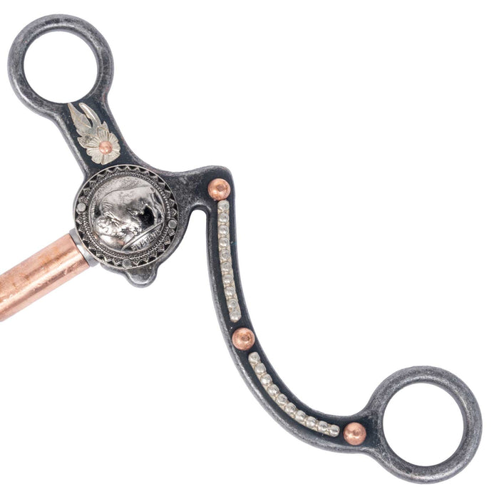 Cowboy Tack Buffalo Coin Correctional Bit