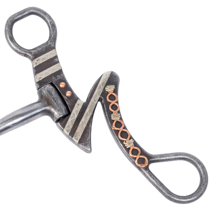 Cowboy Tack Barbwire Hinged Bit