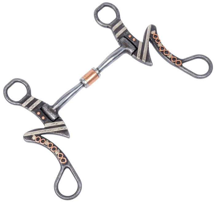 Cowboy Tack Barbwire Hinged Bit
