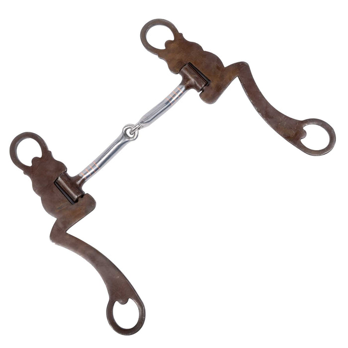 Cowboy Tack Card Suit Snaffle Bit