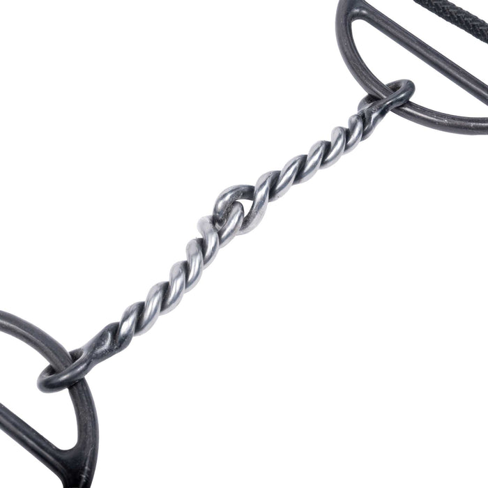 Partrade Twisted Wire Sliding Headstall Gag Bit