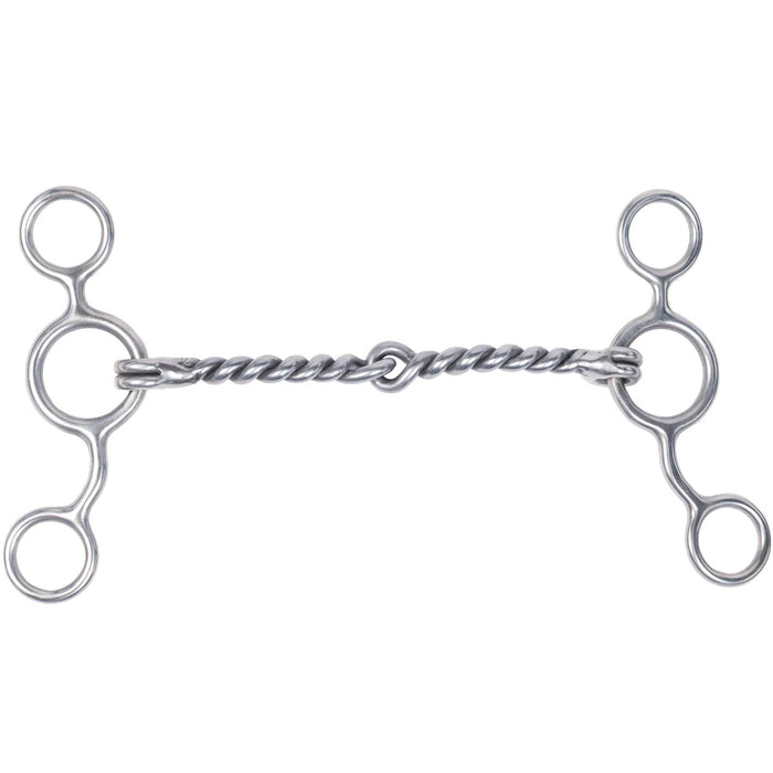 Professional's Choice Equisential Twisted Snaffle