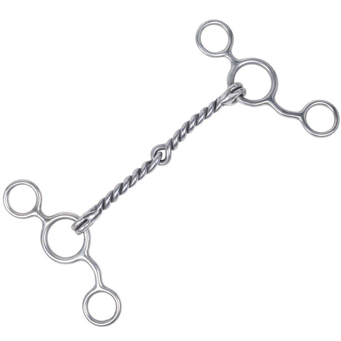Professional's Choice Equisential Twisted Snaffle