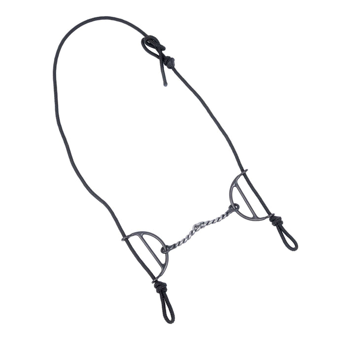 Partrade Twisted Wire Sliding Headstall Gag Bit