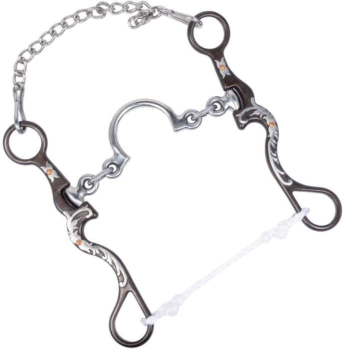 Cowboy Tack Ported Chain Bit