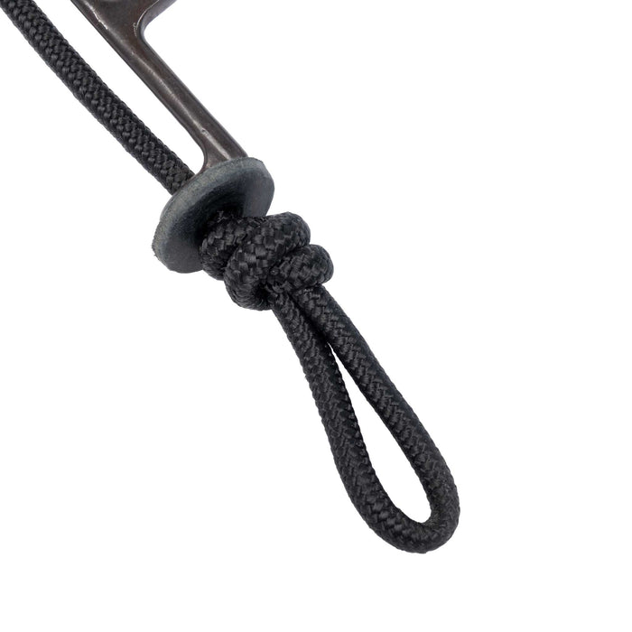 Partrade Square Snaffle Sliding Headstall Gag Bit