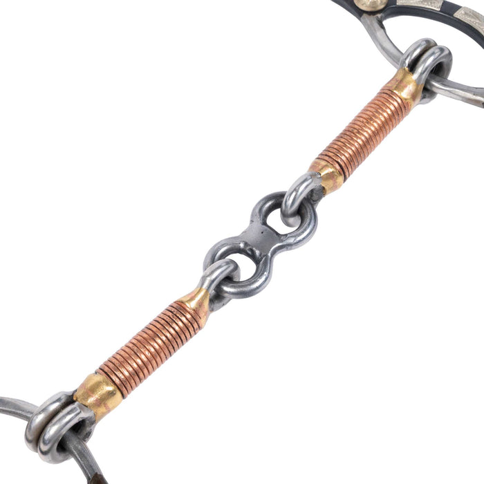 Formay Black Steel Dog Bone Gag Bit