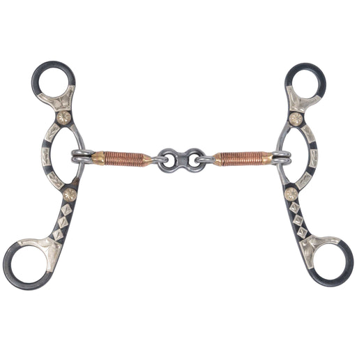 Formay Black Steel Dog Bone Gag Bit Tack - Bits Formay