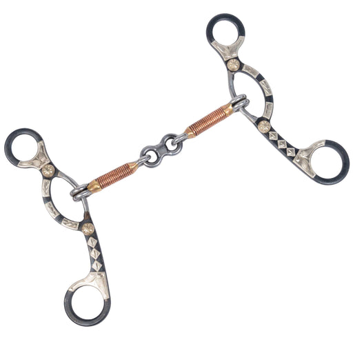 Formay Black Steel Dog Bone Gag Bit Tack - Bits Formay