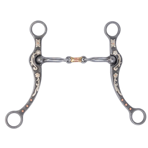 Formay Aged Steel Dog Bone Long Shank Bit Tack - Bits Formay