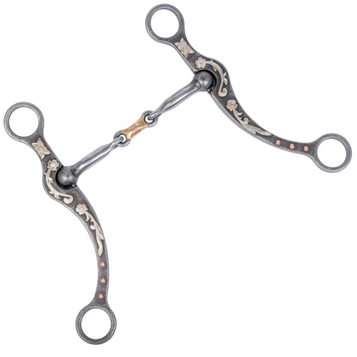 Formay Aged Steel Dog Bone Long Shank Bit Tack - Bits Formay