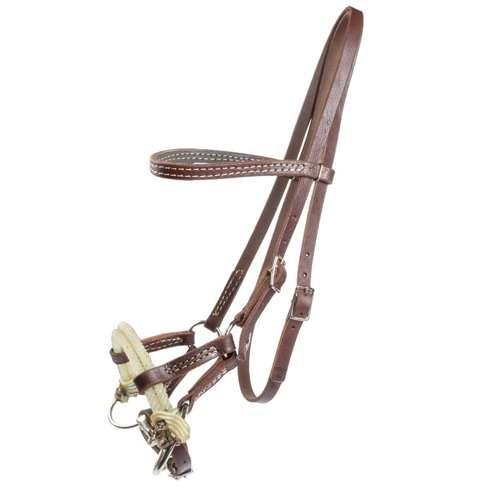Teskey's Double Rope Nose Side Pull w/Snaffle Tack - Training Teskey's