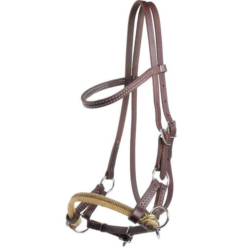 Teskey's Double Rope Nose Side Pull Tack - Training Teskey's Heavy Oil