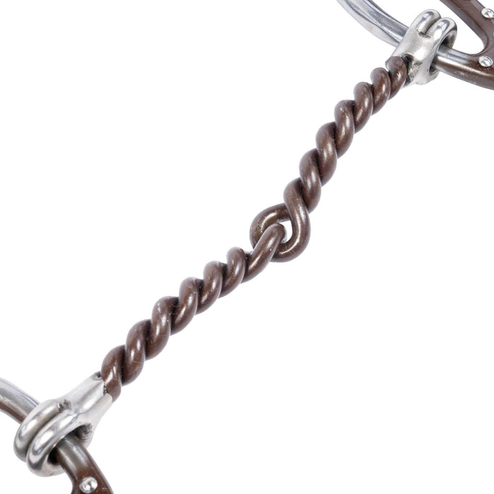 Aime Sliding Gag Twisted Wire Snaffle Bit