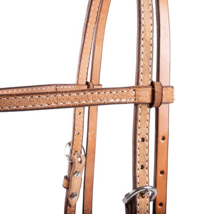 Teskey's Roughout Browband Headstall Tack - Headstalls Teskey's