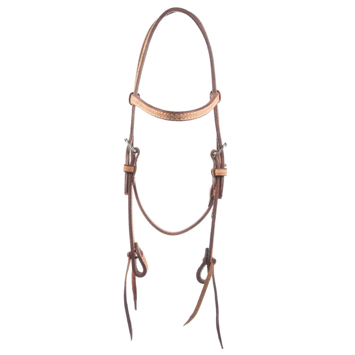 Teskey's Roughout Browband Headstall Tack - Headstalls Teskey's