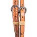 Teskey's Barbwire Crossover Browband Headstall Tack - Headstalls Teskey's