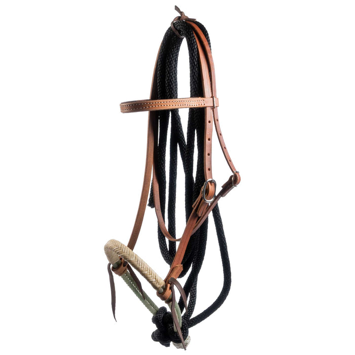 Teskey's Rawhide Nose Breaking Hackamore