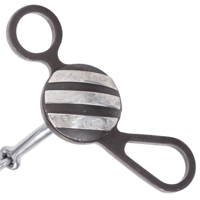 Cowboy Tack Short Shank Concho Snaffle Bit