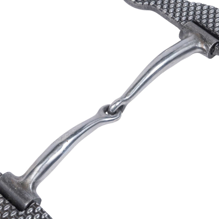 Formay Aged Steel Snaffle Bit