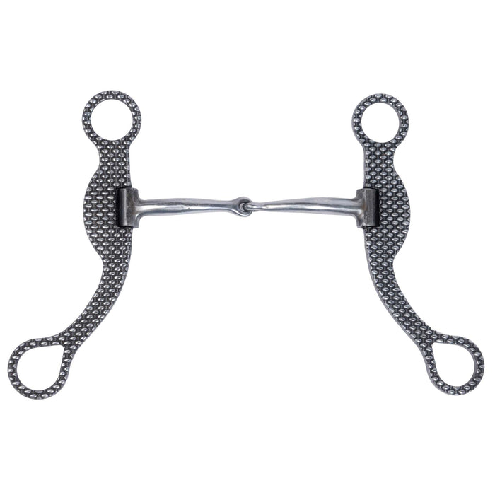 Formay Aged Steel Snaffle Bit