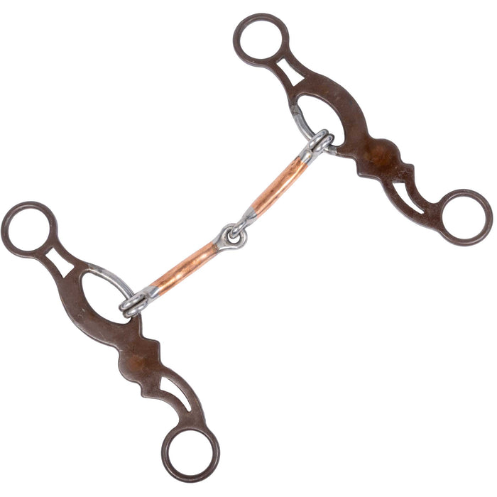 Formay Cross Sliding Gag Snaffle Bit