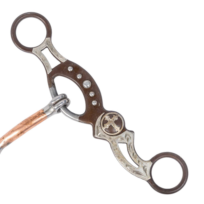Formay Cross Sliding Gag Snaffle Bit