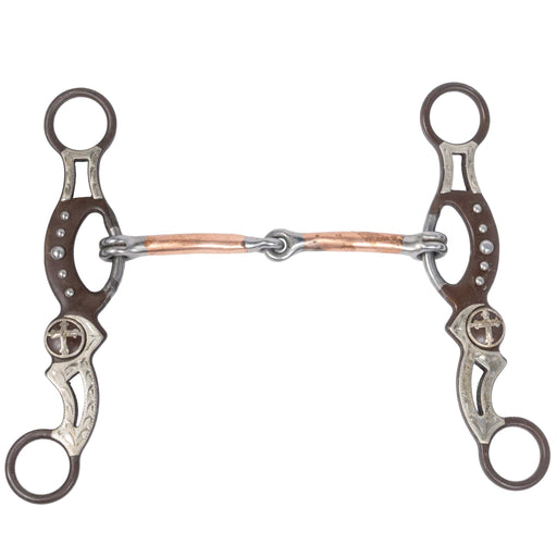 Formay Cross Sliding Gag Snaffle Bit Tack - Bits Formay
