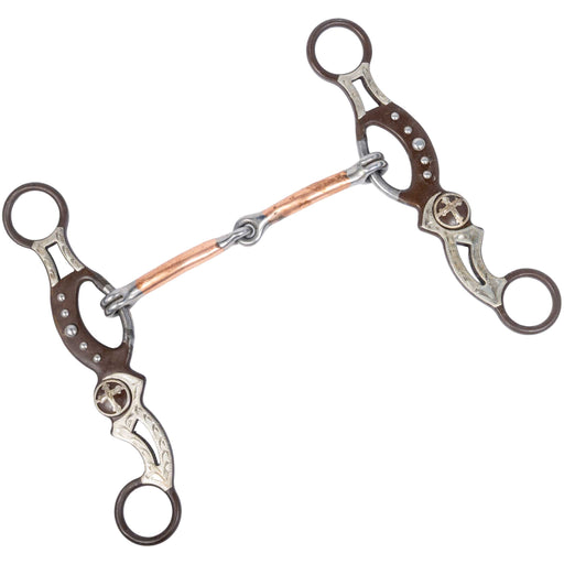 Formay Cross Sliding Gag Snaffle Bit Tack - Bits Formay