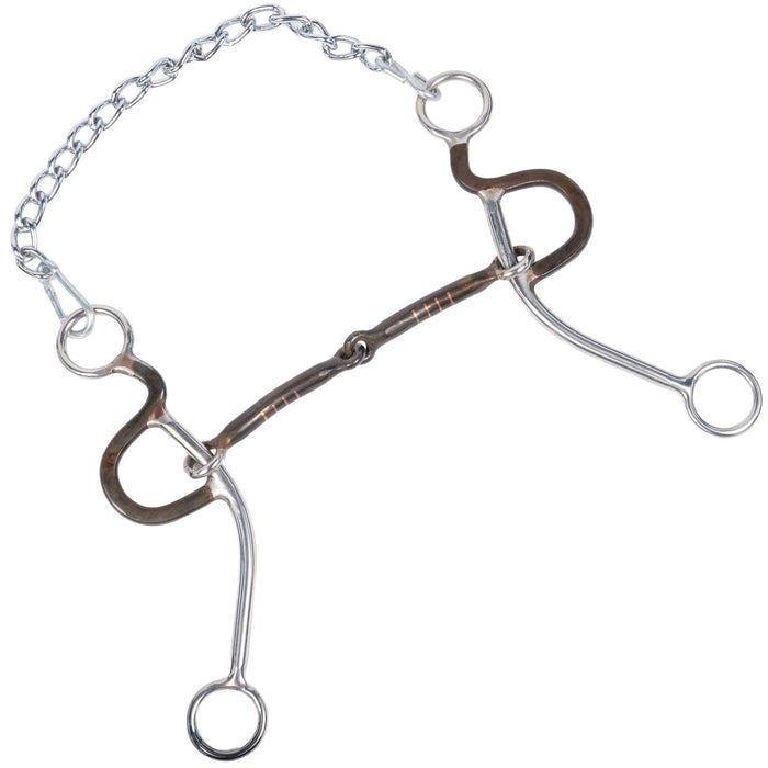 Formay Sliding Lifter Smooth Snaffle Bit