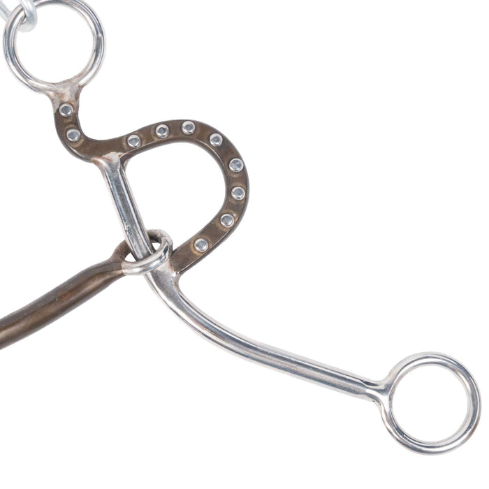 Formay Sliding Lifter Smooth Snaffle Bit