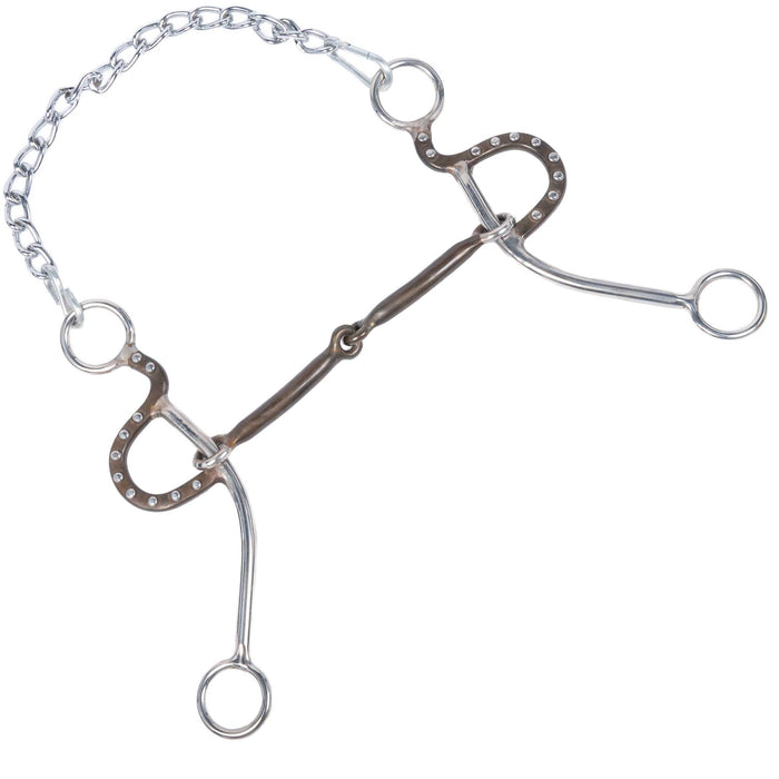 Formay Sliding Lifter Smooth Snaffle Bit