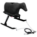 7K Something Calf Sled w/Calf Dummy Tack - Ropes & Roping 7K ROPING Black