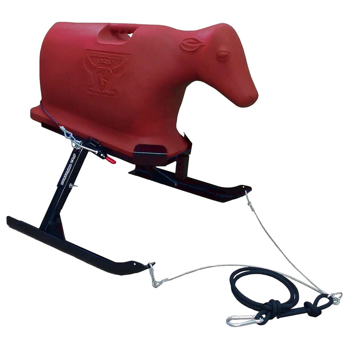 7K Something Calf Sled w/Calf Dummy Tack - Ropes & Roping 7K ROPING