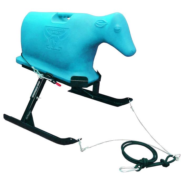 7K Something Calf Sled w/Calf Dummy Tack - Ropes & Roping 7K ROPING