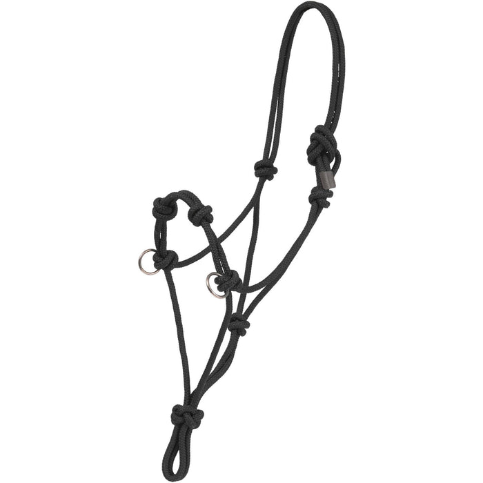 Mustang D Side Pull Rope Halter Tack - Halters & Leads Mustang