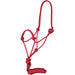 Traditional Rope Halter w/Lead Tack - Halters & Leads Mustang Red