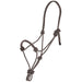 Mustang Two-Tone Rope Halter Tack - Halters & Leads Mustang Black/Silver