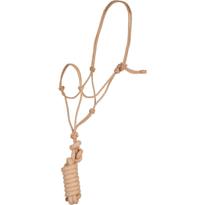 Mustang Jute Rope Halter w/9' Lead Tack - Halters & Leads Mustang