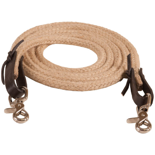 Mustang Jute Roping Rein Tack - Reins Mustang
