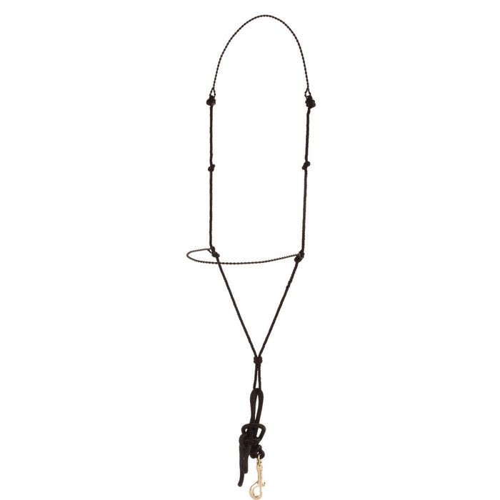 Mustang Twisted Wire and Rope Headsetter Tack - Training Mustang