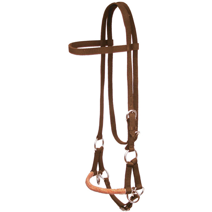 Mustang 3/4" Nylon Side Pull Tack - Training Mustang