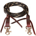 Mustang Flat Waxed Roping Rein Tack - Reins Mustang