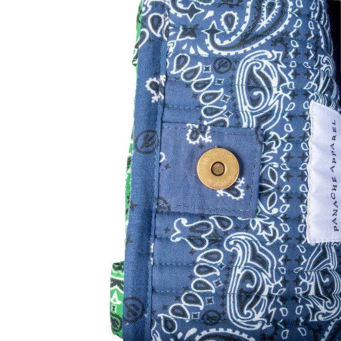 Green Bandana Tote Bag