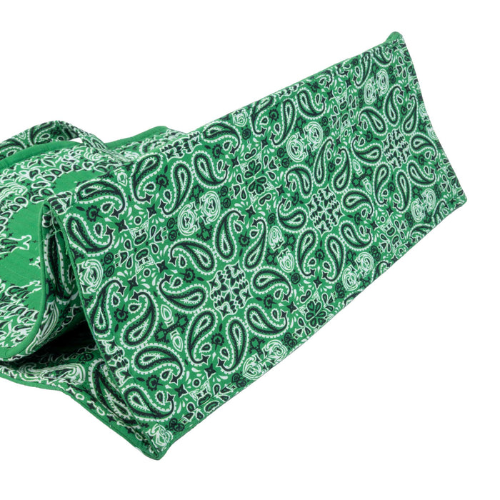 Green Bandana Tote Bag
