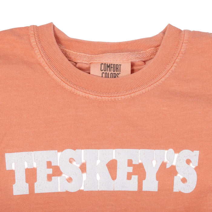 Teskey's Youth Plain Logo Tee - Terracotta