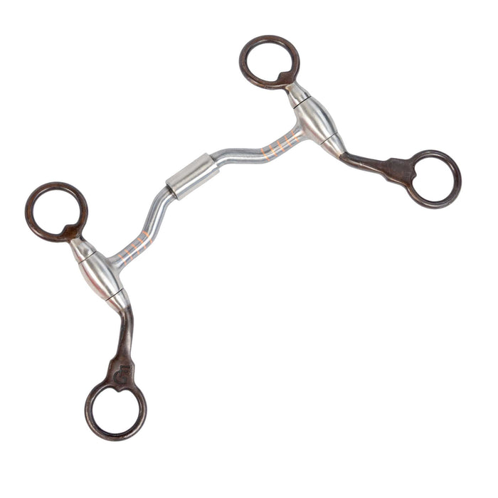 Cowboy Tack Short Shank Hinged Futurity Bit
