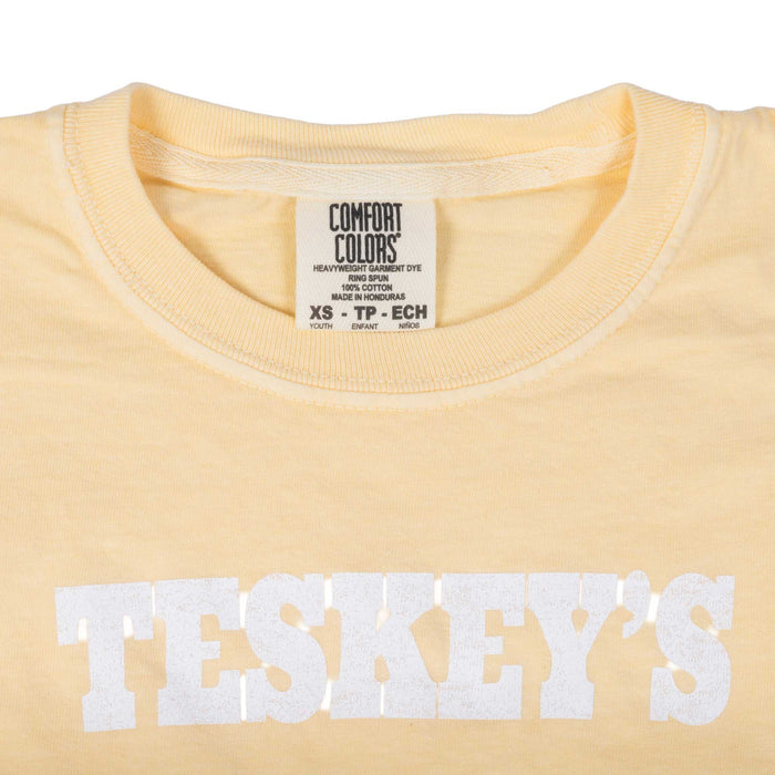 Teskey's Youth Plain Logo Tee - Butter TESKEY'S GEAR - Youth SS Shirts Teskey's