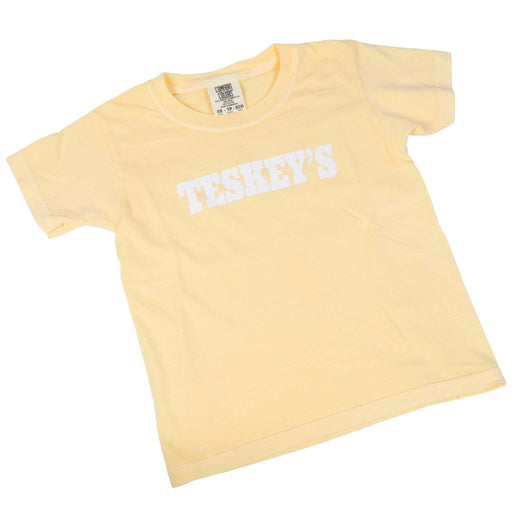 Teskey's Youth Plain Logo Tee - Butter TESKEY'S GEAR - Youth S - S Shirts Teskey's