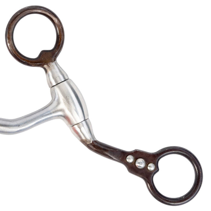 Cowboy Tack Short Shank Hinged Futurity Bit